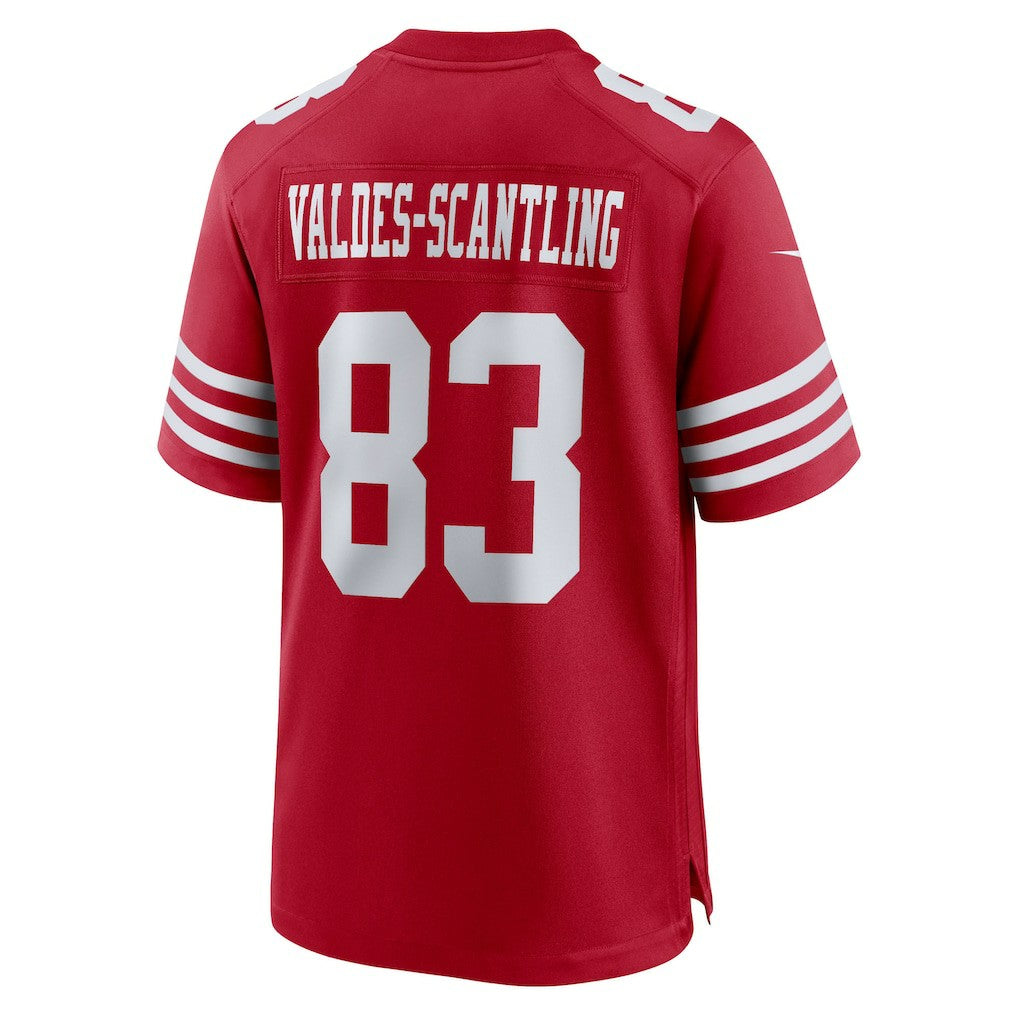 Marquez Valdes-Scantling San Francisco 49ers Team Game Jersey Scarlet - Nike