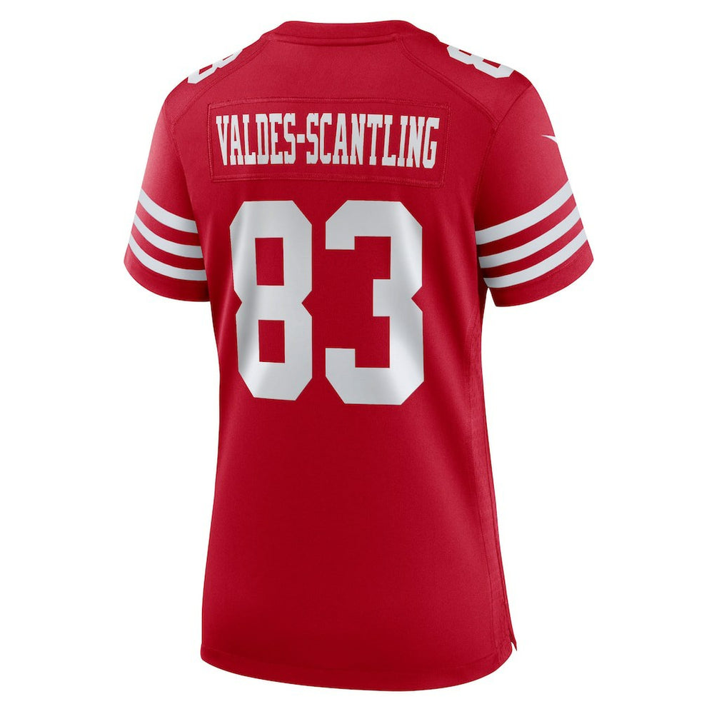 Marquez Valdes-Scantling San Francisco 49ers Women's Team Game Jersey Scarlet - Nike