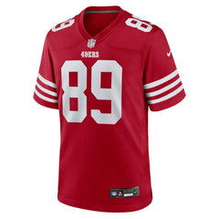 Luke Farrell San Francisco 49ers Team Game Jersey Scarlet - Nike