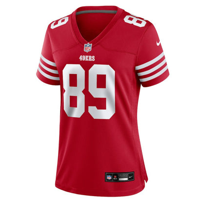 Luke Farrell San Francisco 49ers Women's Team Game Jersey - Scarlet | NFL Jerseys
