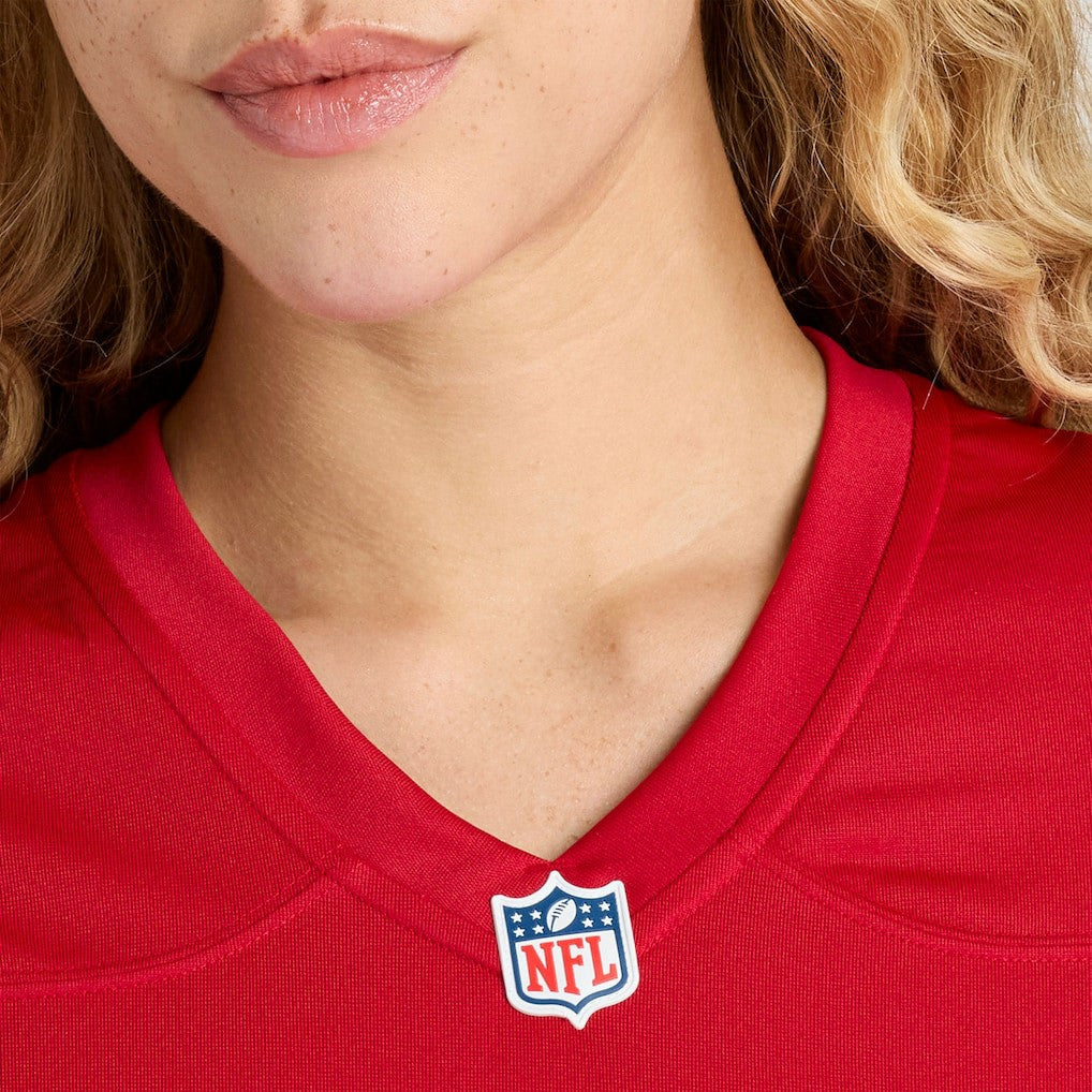 Luke Farrell San Francisco 49ers Women's Team Game Jersey Scarlet - Nike