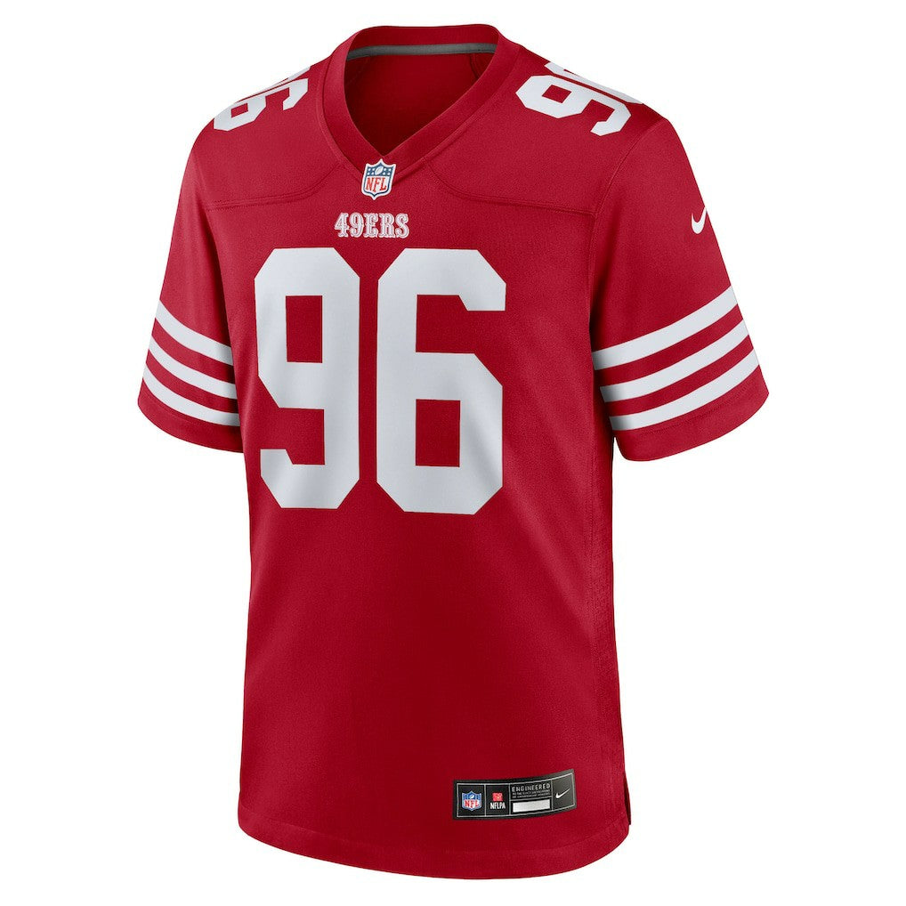 Jordan Jefferson San Francisco 49ers Team Game Jersey Scarlet - Nike