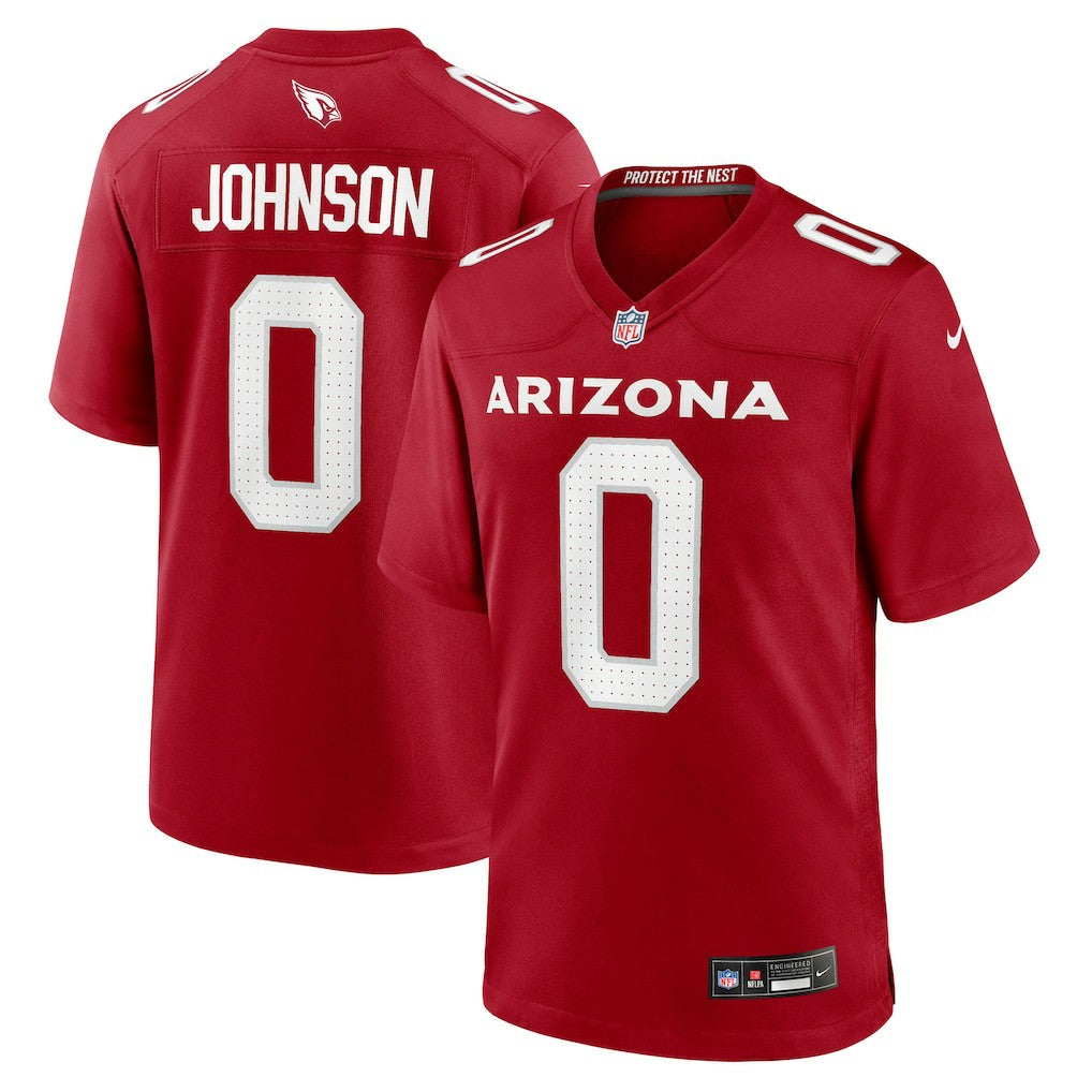 Will Johnson Arizona Cardinals Team Game Jersey - Cardinal | NFL Jerseys