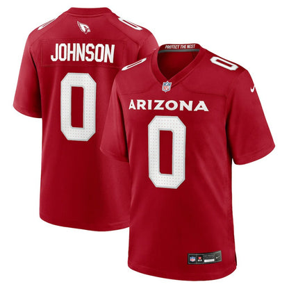 Will Johnson Arizona Cardinals Team Game Jersey - Cardinal | NFL Jerseys