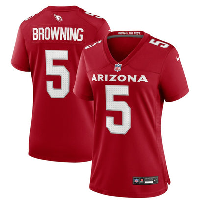 Baron Browning Arizona Cardinals Women's Team Game Jersey - Cardinal | NFL Jerseys