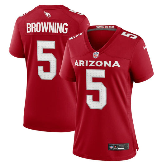 Baron Browning Arizona Cardinals Women's Team Game Jersey - Cardinal | NFL Jerseys