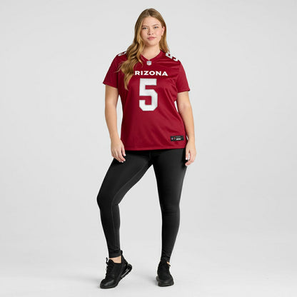 Baron Browning Arizona Cardinals Women's Team Game Jersey - Cardinal | NFL Jerseys
