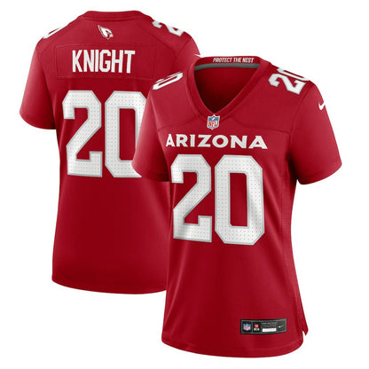 Zonovan Knight Arizona Cardinals Women's Team Game Jersey - Cardinal | NFL Jerseys