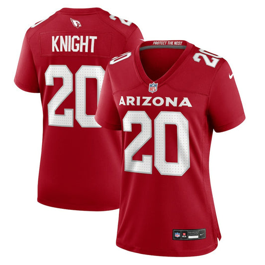 Zonovan Knight Arizona Cardinals Women's Team Game Jersey - Cardinal | NFL Jerseys