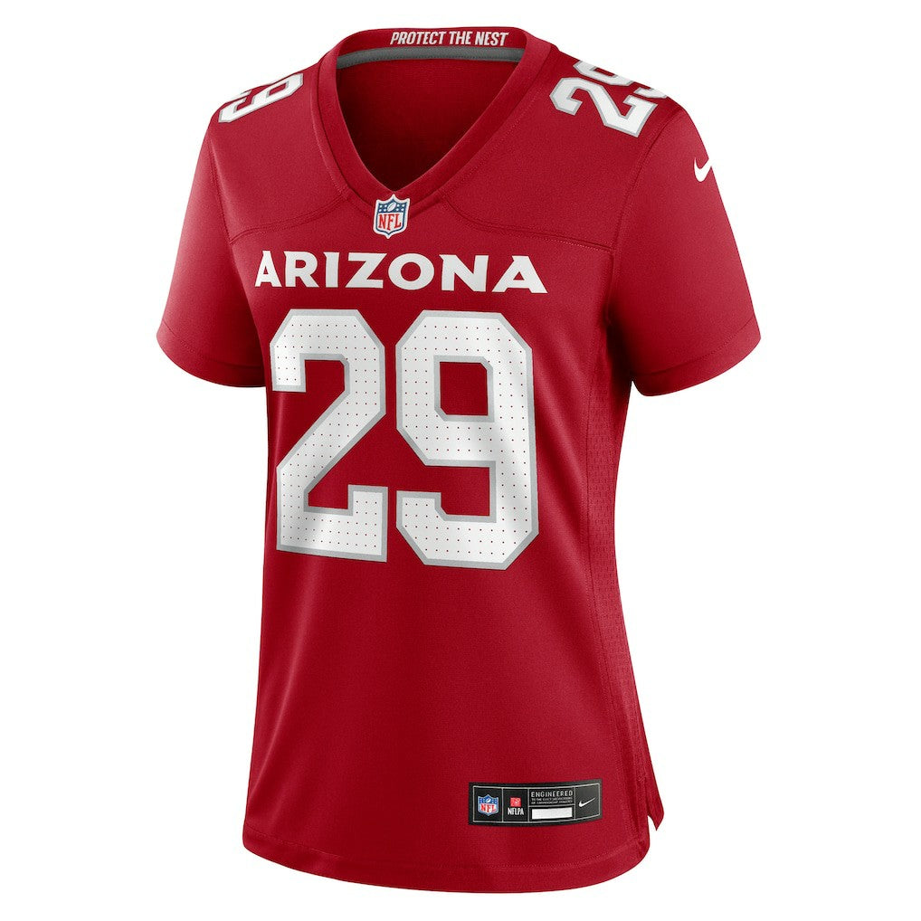 Denzel Burke Arizona Cardinals Women's Team Game Jersey - Cardinal | NFL Jerseys