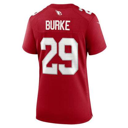 Denzel Burke Arizona Cardinals Women's Team Game Jersey - Cardinal | NFL Jerseys