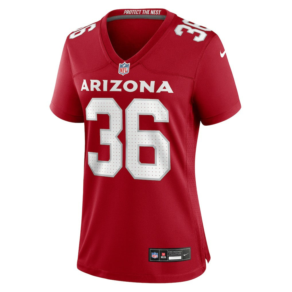 Kitan Crawford Arizona Cardinals Women's Team Game Jersey - Cardinal | NFL Jerseys