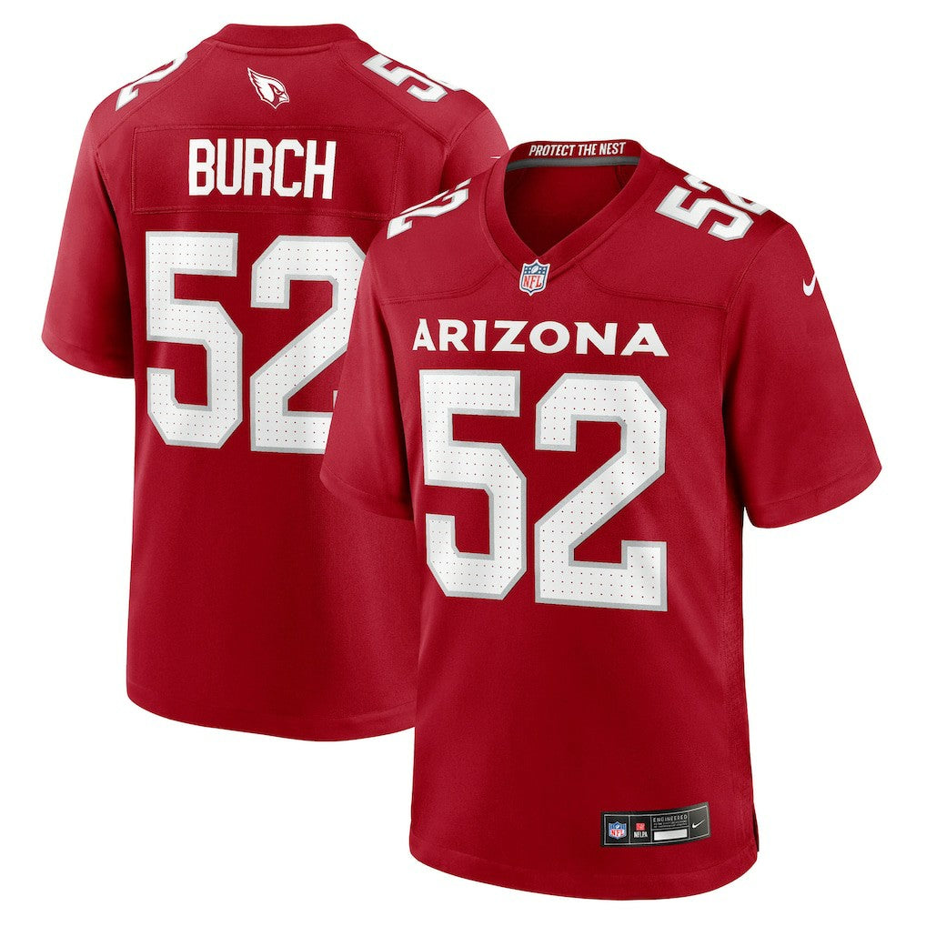 Jordan Burch Arizona Cardinals Team Game Jersey - Cardinal | NFL Jerseys