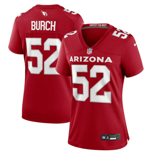 Jordan Burch Arizona Cardinals Women's Team Game Jersey - Cardinal | NFL Jerseys