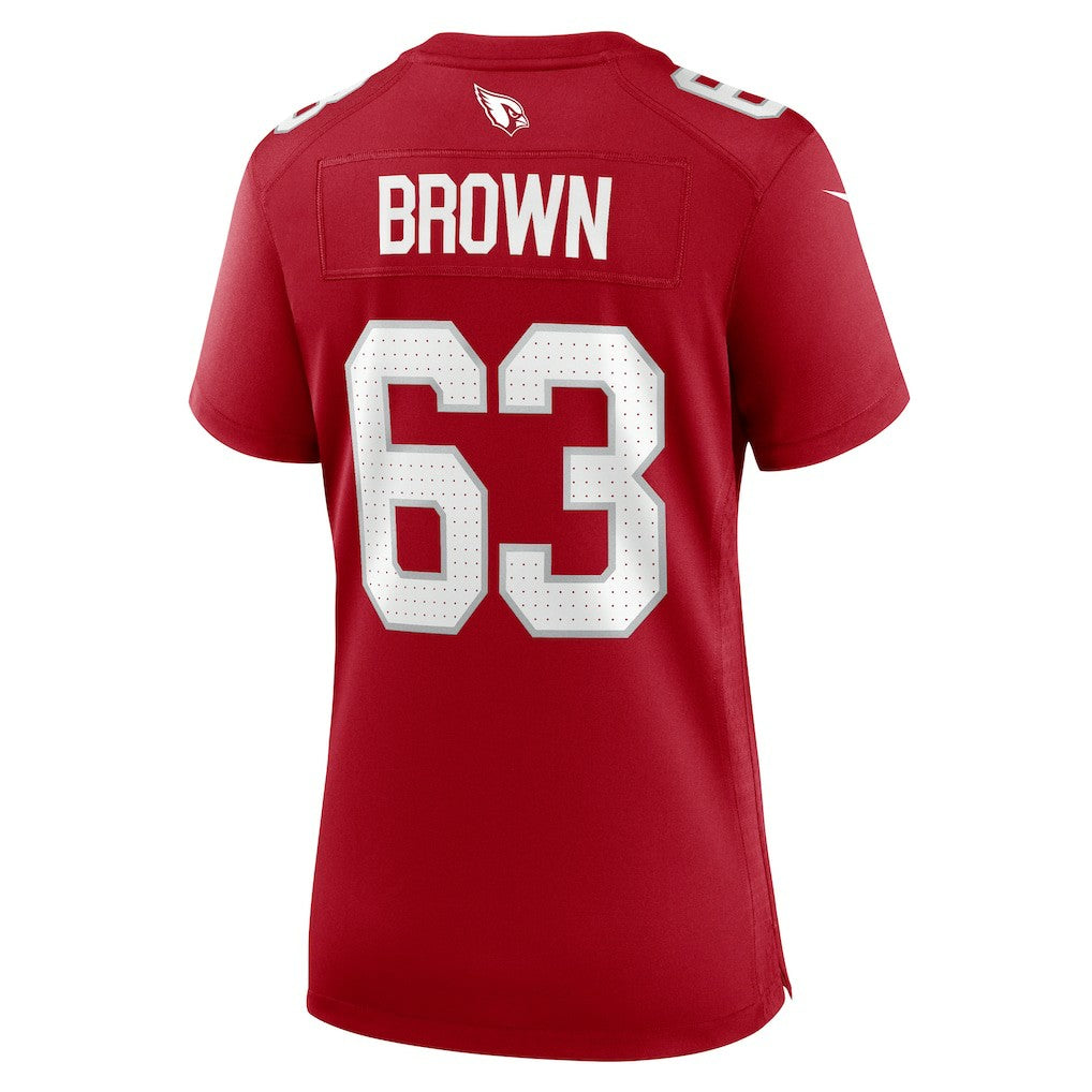 Evan Brown Arizona Cardinals Women's Team Game Jersey Cardinal - Nike