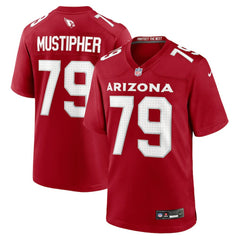 PJ Mustipher Arizona Cardinals Team Game Jersey Cardinal - Nike