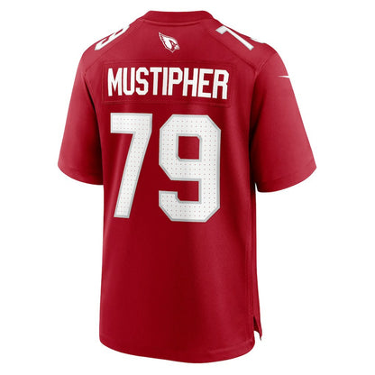 PJ Mustipher Arizona Cardinals Team Game Jersey - Cardinal | NFL Jerseys