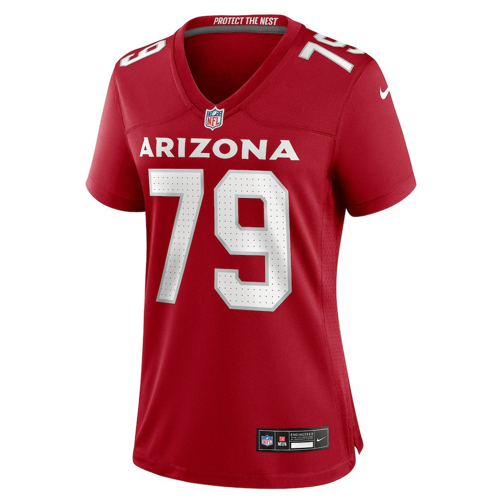 PJ Mustipher Arizona Cardinals Women's Team Game Jersey Cardinal - Nike