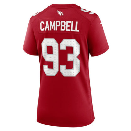 Calais Campbell Arizona Cardinals Women's Team Game Jersey - Cardinal | NFL Jerseys