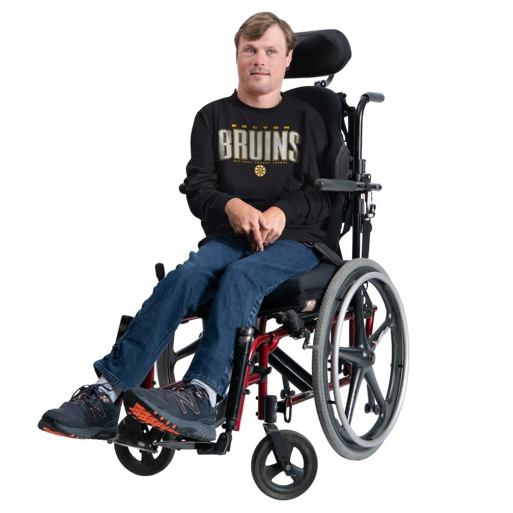 Boston Bruins G-III Sports by Carl Banks Adaptive Mesh Effect Long Sleeve T-Shirt Black