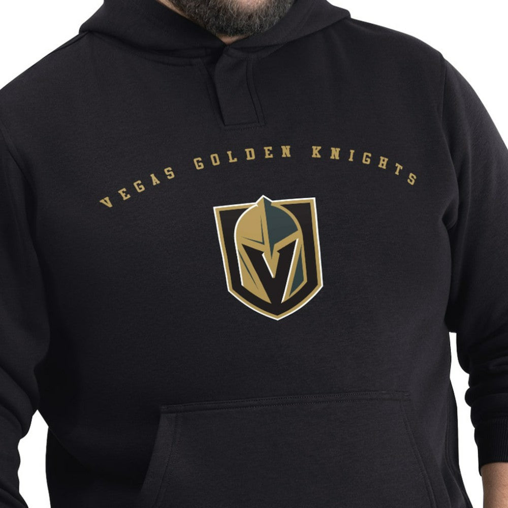Vegas Golden Knights G-III Sports by Carl Banks Adaptive Classic Team Arc Fleece Hoodie Black