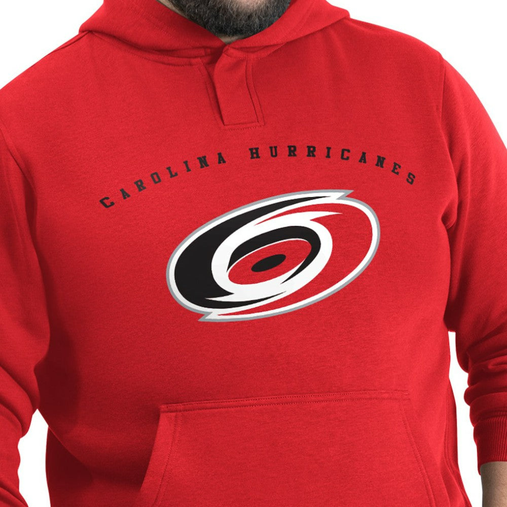 Carolina Hurricanes - G-III Sports by Carl Banks Adaptive Classic Team Arc Fleece Hoodie Red
