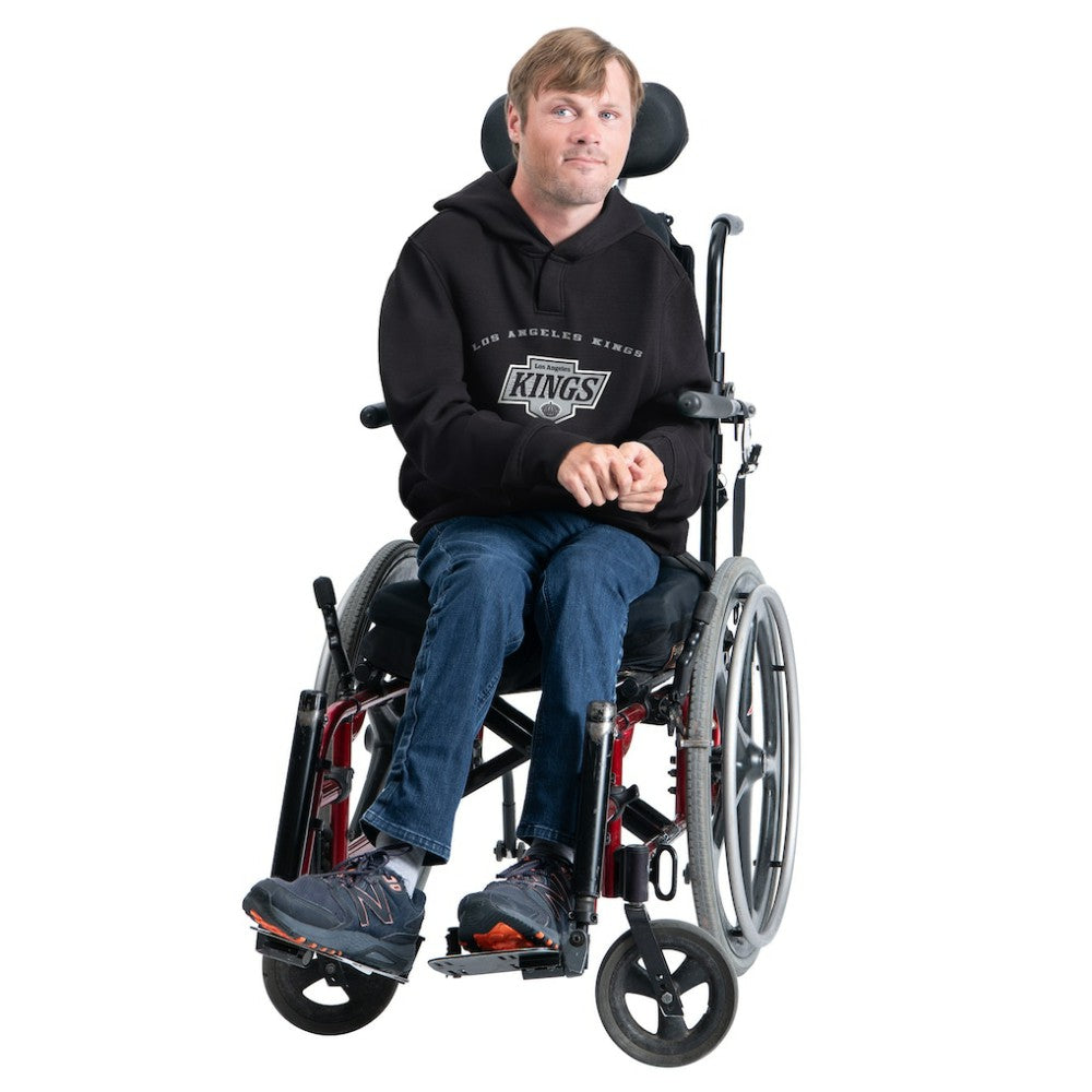 Los Angeles Kings - G-III Sports by Carl Banks Adaptive Classic Team Arc Fleece Hoodie Black