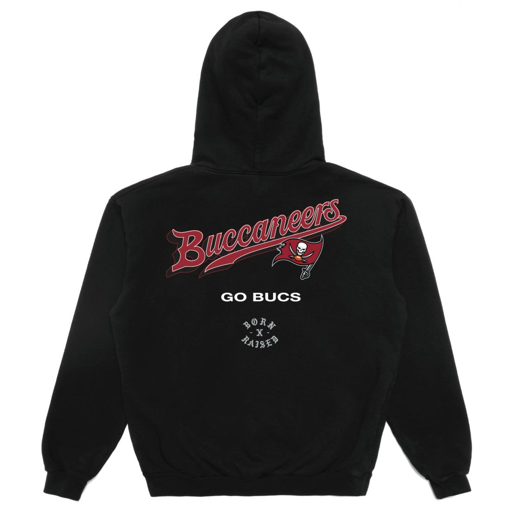 Tampa Bay Buccaneers Born x Raised Unisex Pro Script Hoodie Black - NFL