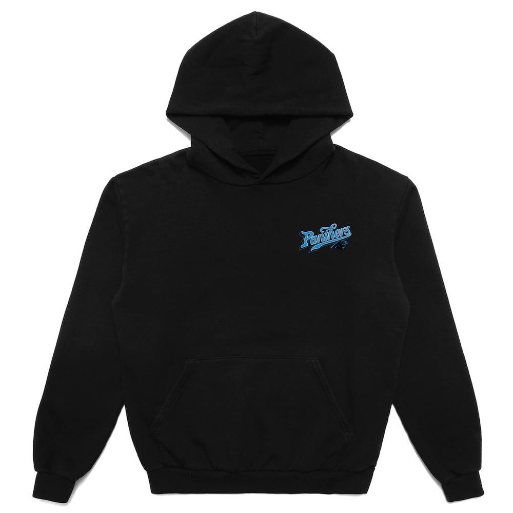 Carolina Panthers Born x Raised Unisex Pro Script Hoodie Black - NFL