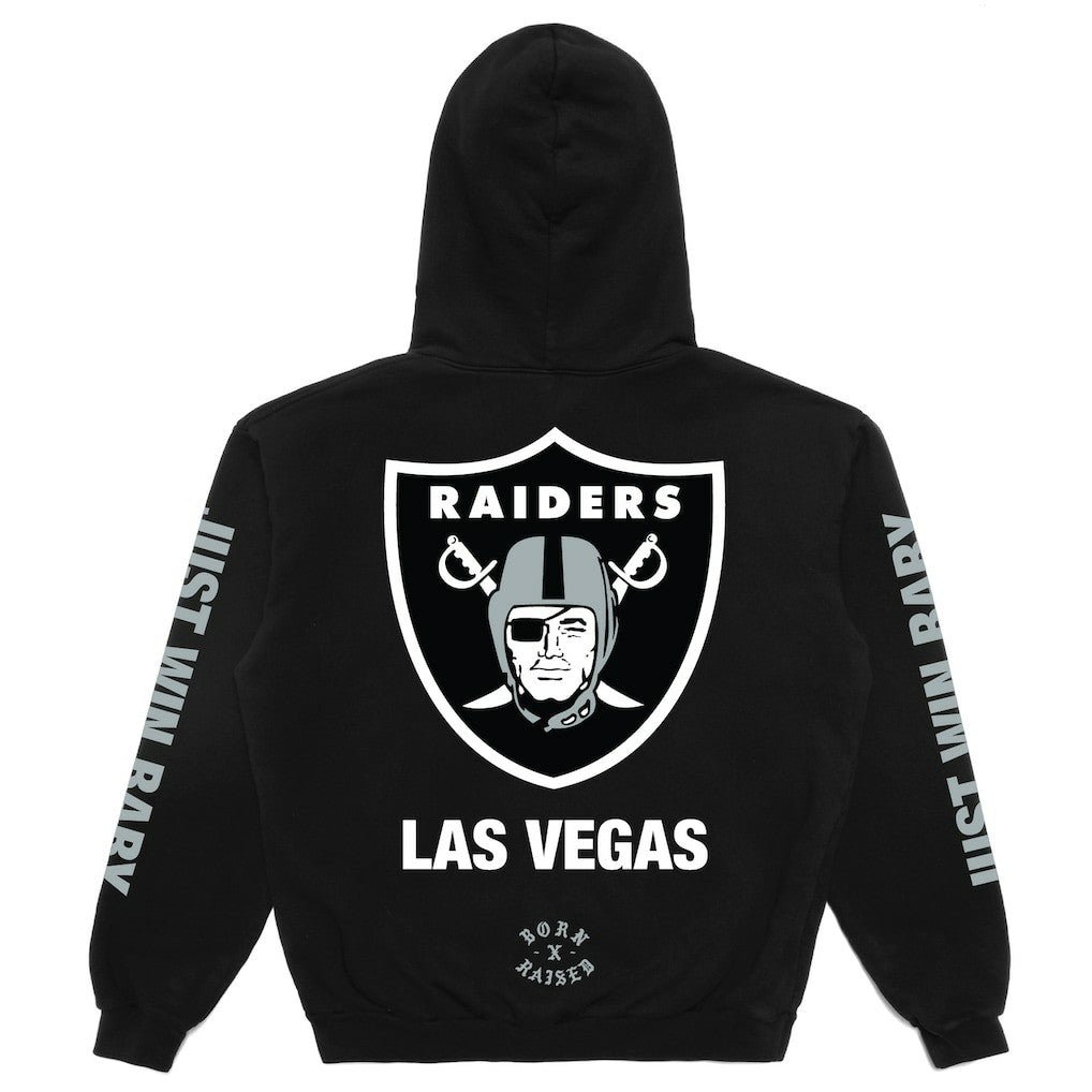 Las Vegas Raiders Born x Raised Unisex Classic Hoodie Black - NFL