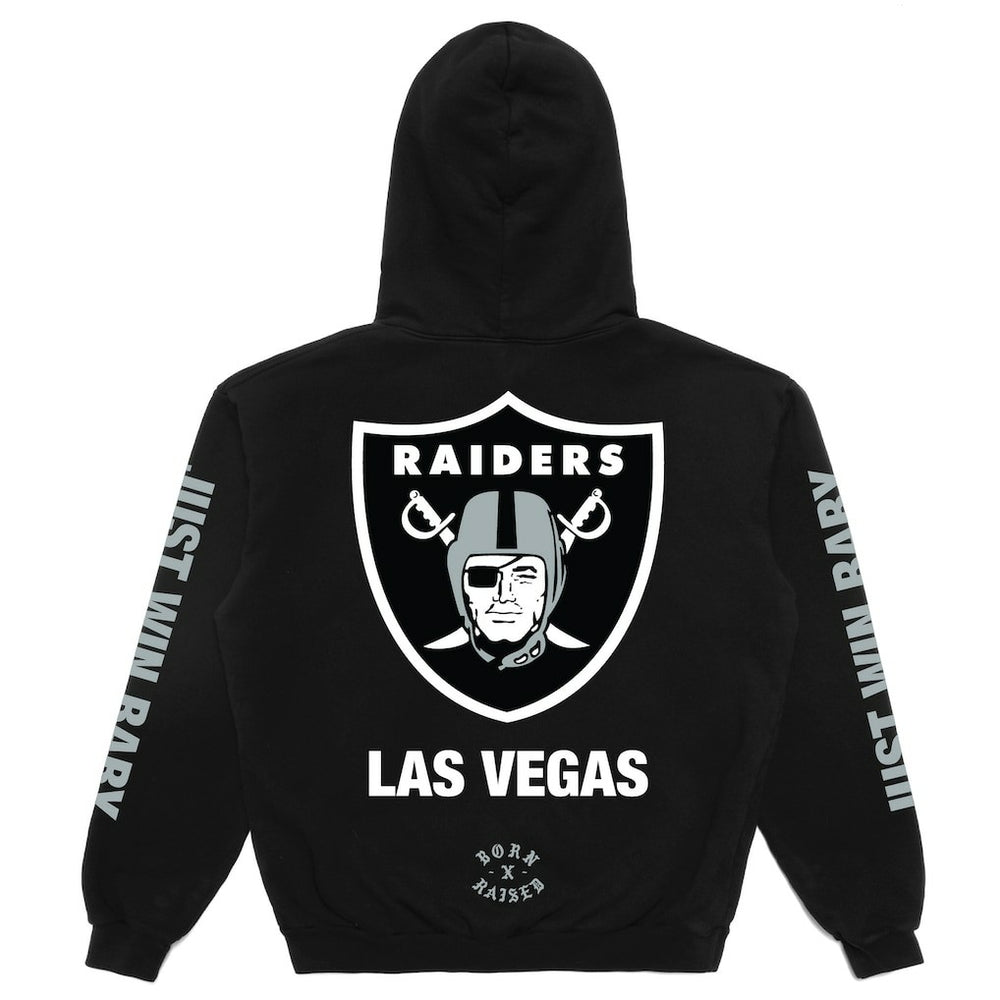 Las Vegas Raiders Born x Raised Unisex Classic Hoodie Black - NFL