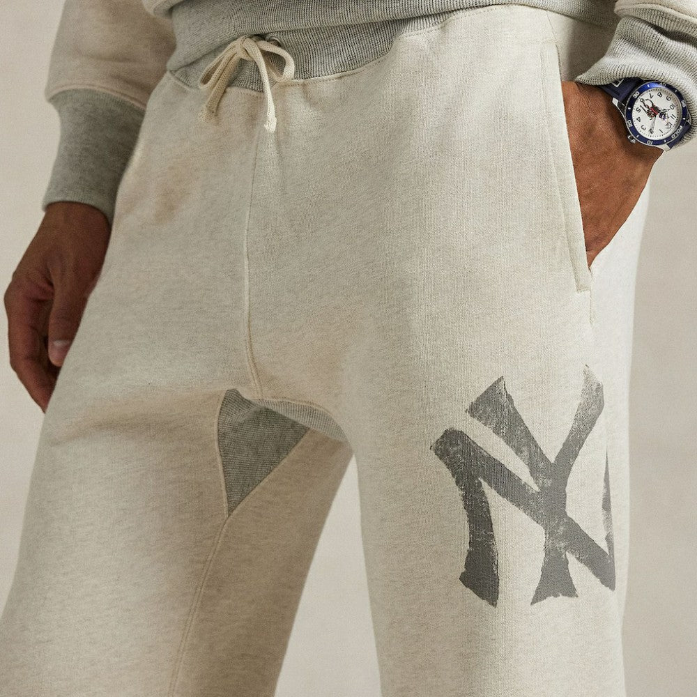 Yankees Polo Ralph Lauren Vintage Fleece Sweatpants On Sale
