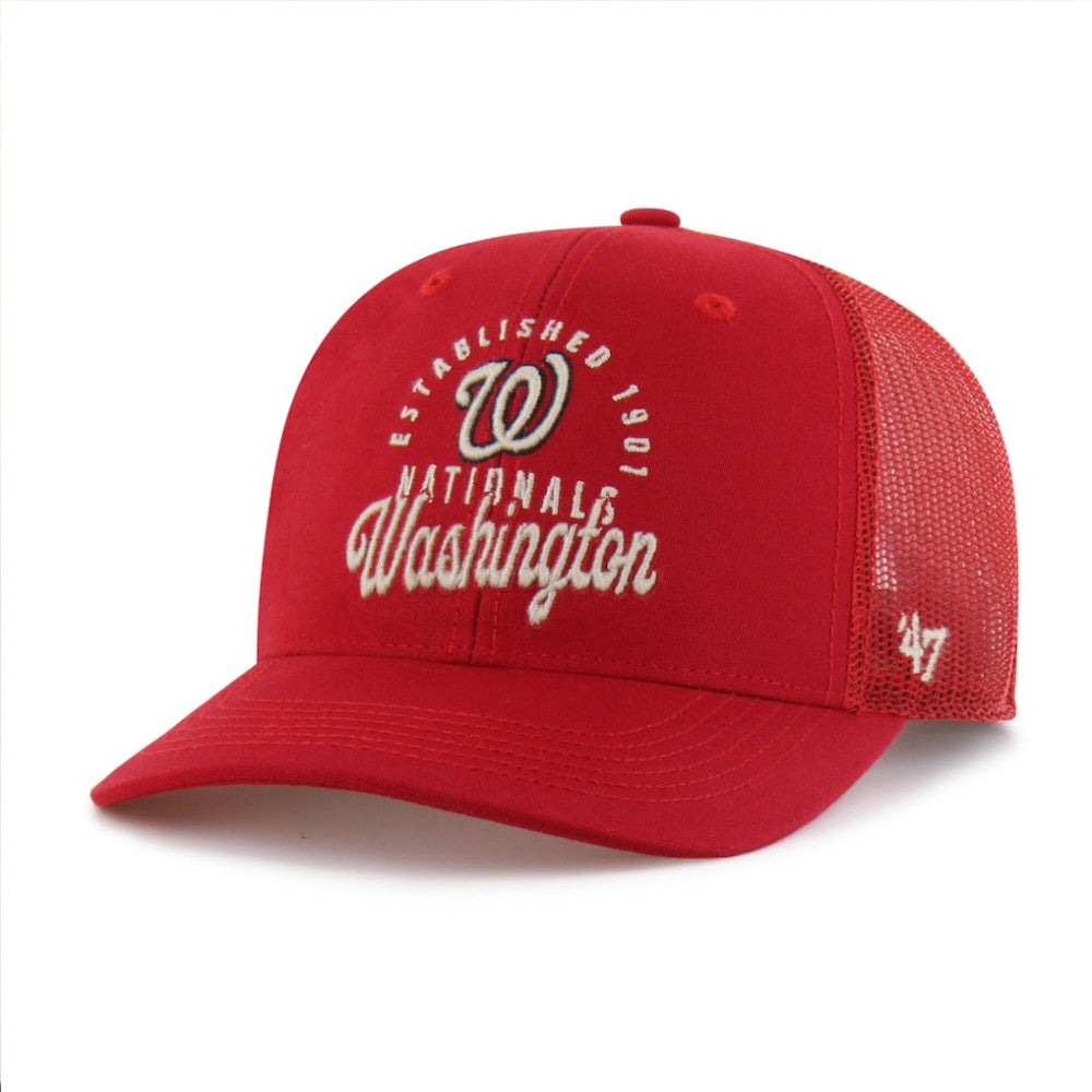 Washington Nationals '47 Pitstop Trucker Adjustable Hat Lifestyle