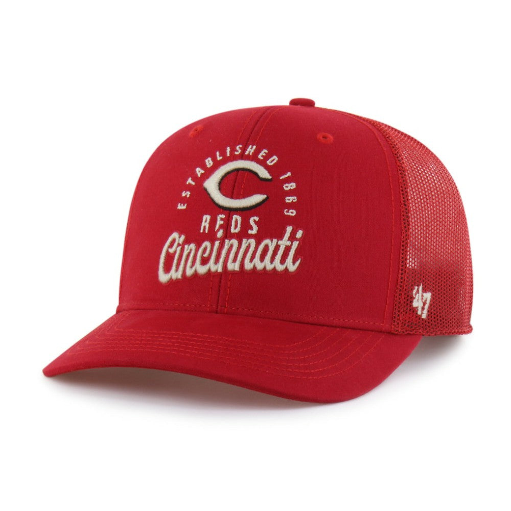 Cincinnati Reds '47 Pitstop Trucker Adjustable Hat Clearance