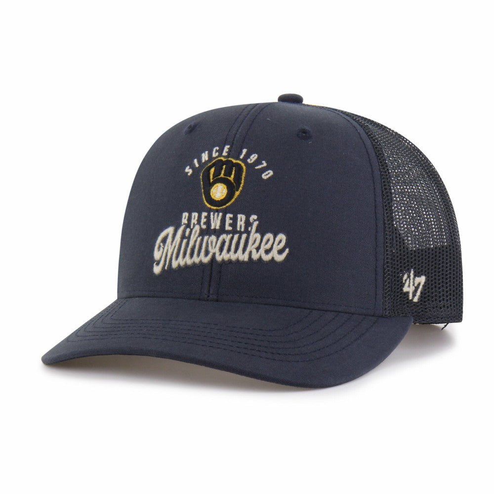 Milwaukee Brewers '47 Pitstop Trucker Adjustable Hat Near Me