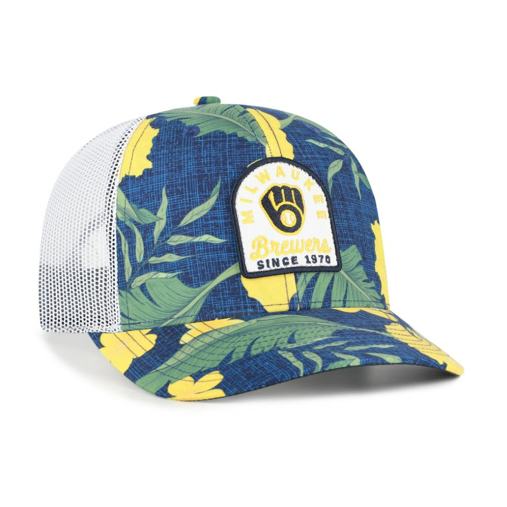 Milwaukee Brewers '47 Beachside Adjustable Trucker Hat Sale