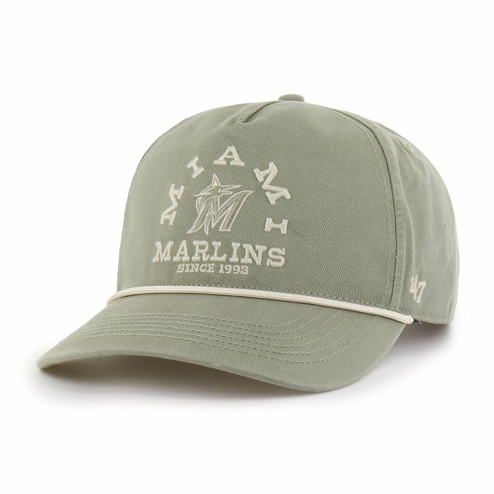 Miami Marlins '47 Canyon Ranchero Hitch Adjustable Hat Lifestyle