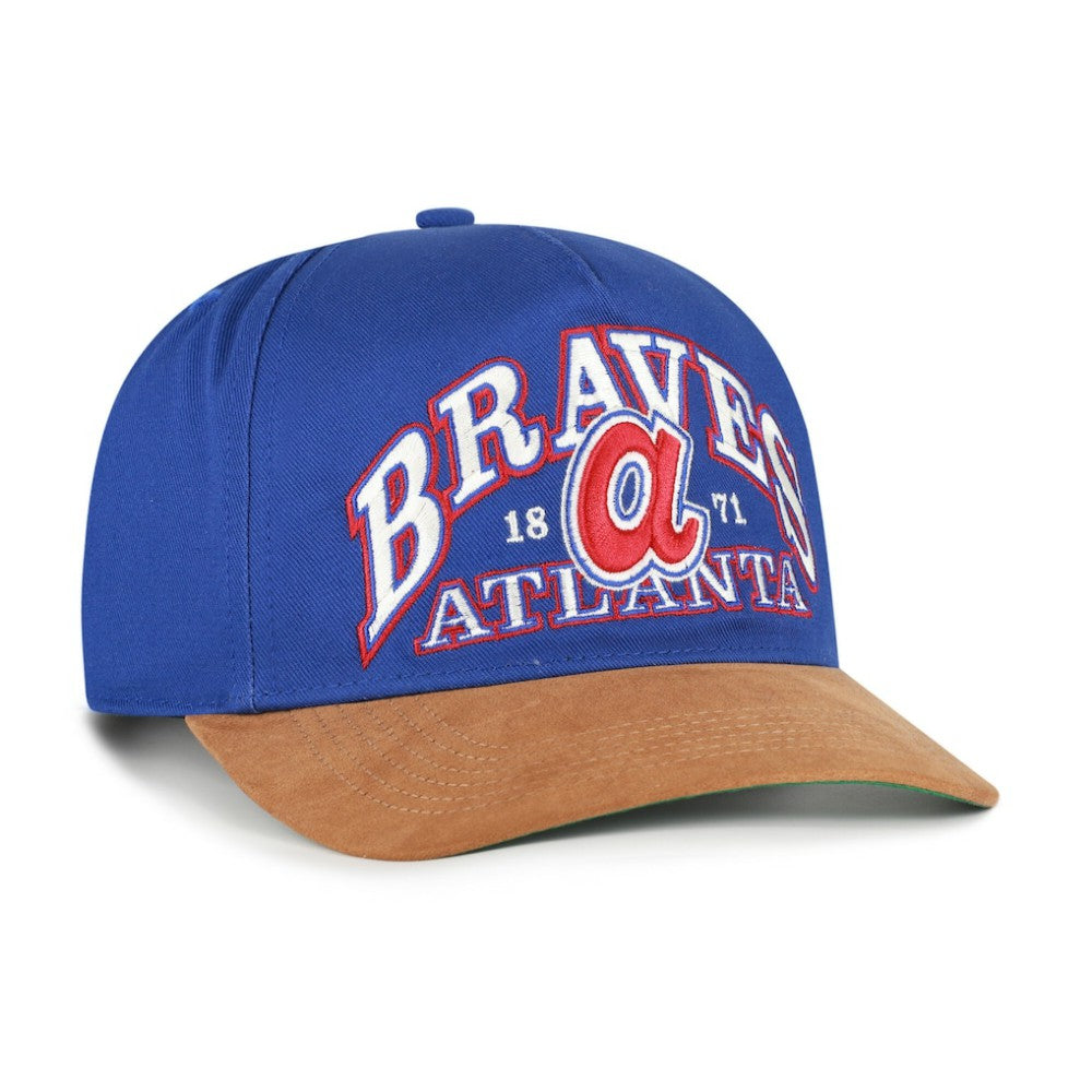 Atlanta Braves '47 Cooperstown Break Wood Suede Hitch Adjustable Hat Online