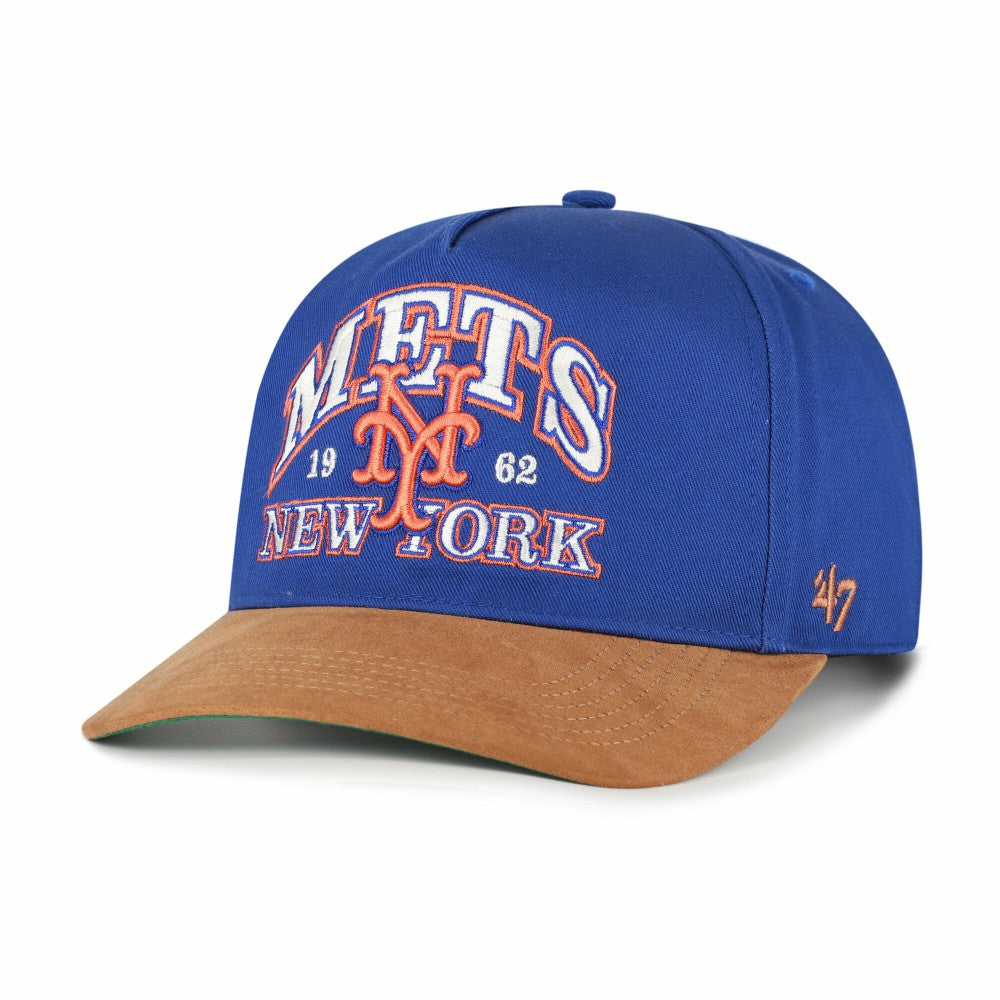 New York Mets '47 Cooperstown Break Wood Suede Hitch Adjustable Hat Near Me