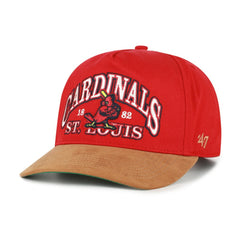 St. Louis Cardinals '47 Cooperstown Break Wood Suede Hitch Adjustable Hat On Sale