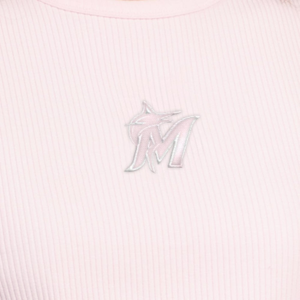 Miami Marlins Starter Women's Pastels Ribbed Tank Top for sale