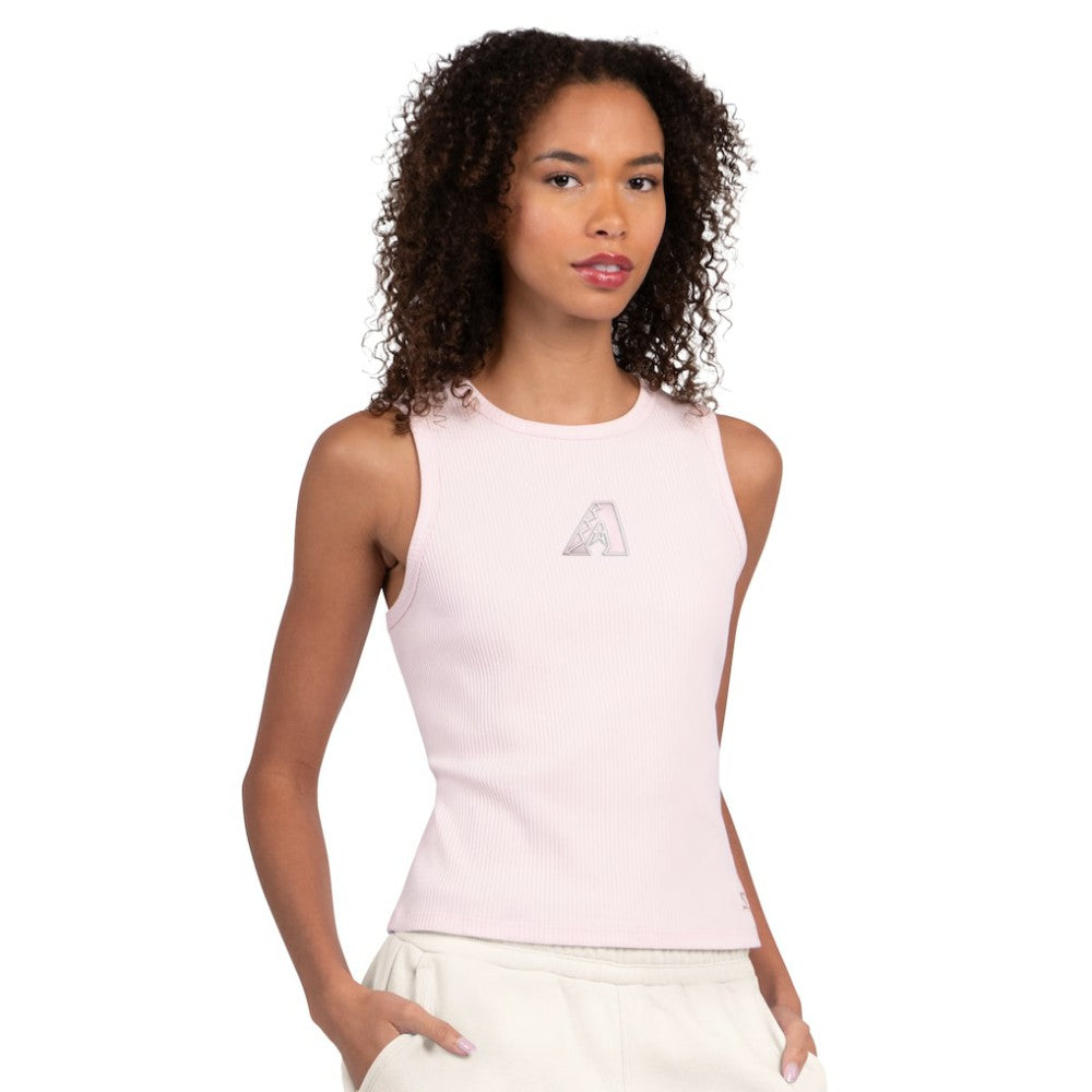 Arizona Diamondbacks Starter Women's Pastels Ribbed Tank Top Clearance