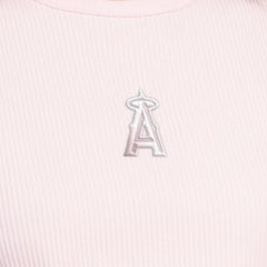 Los Angeles Angels Starter Women's Pastels Ribbed Tank Top Lifestyle