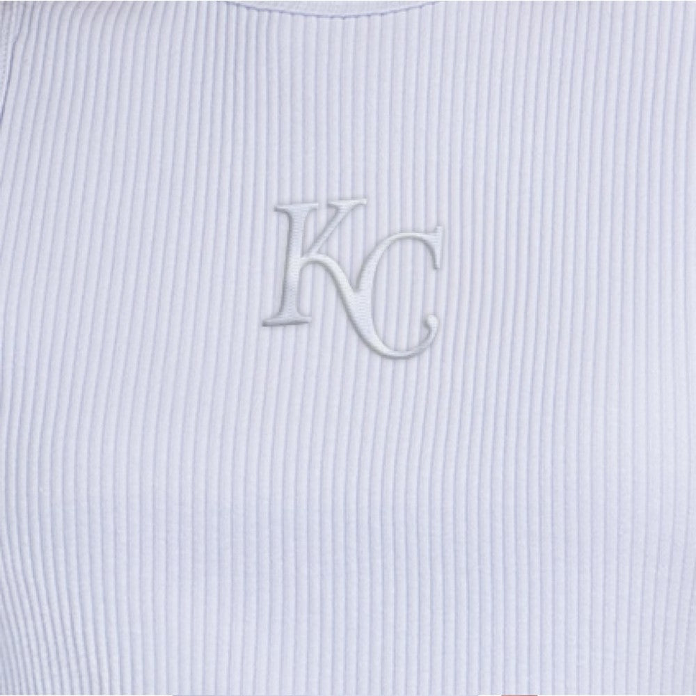 Kansas City Royals Starter Women's Pastels Ribbed Tank Top Online