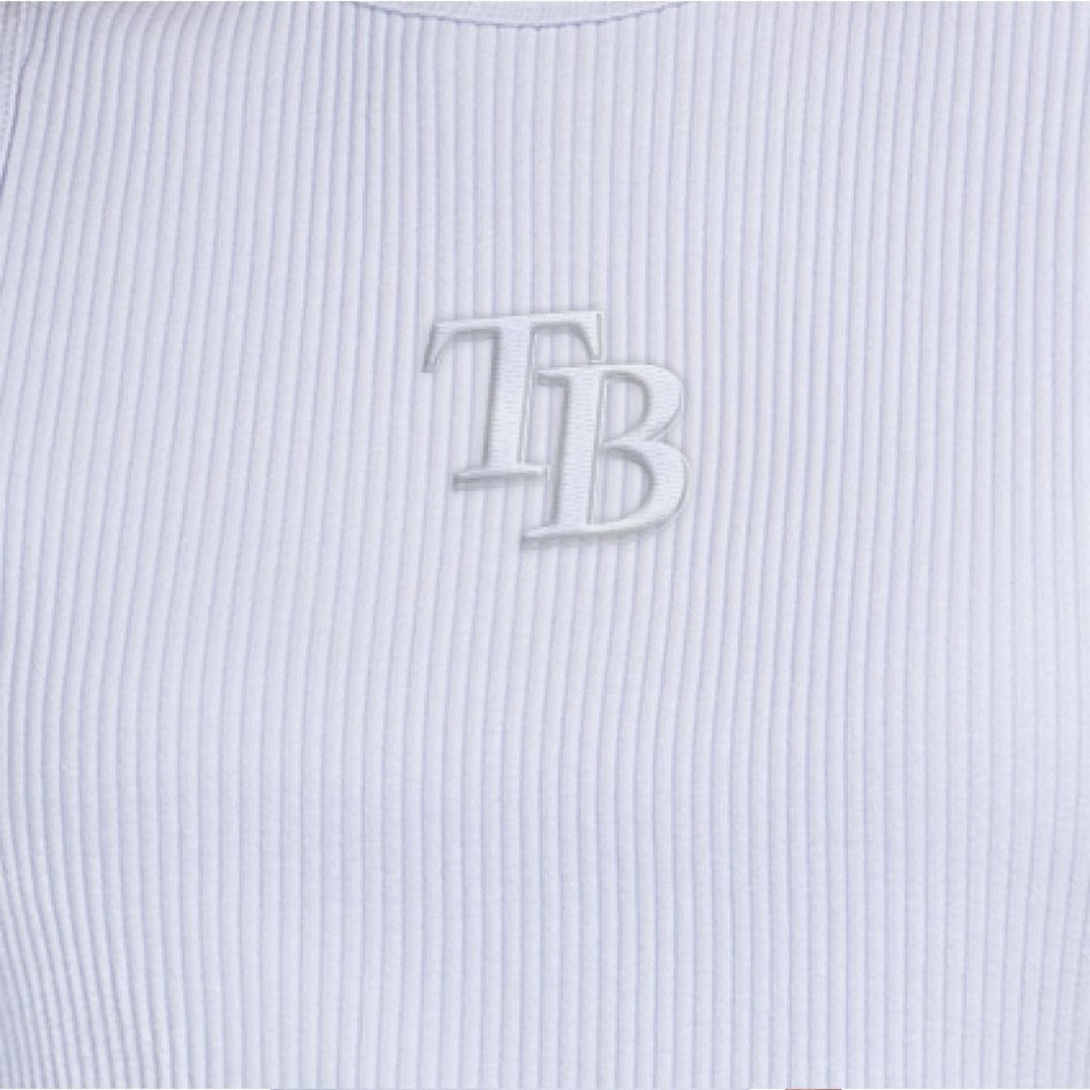 Tampa Bay Rays Starter Women's Pastels Ribbed Tank Top On Sale