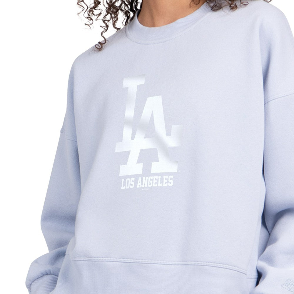 Los Angeles Dodgers Starter Women's Pastels Boxy Fleece Sweatshirt Clearance