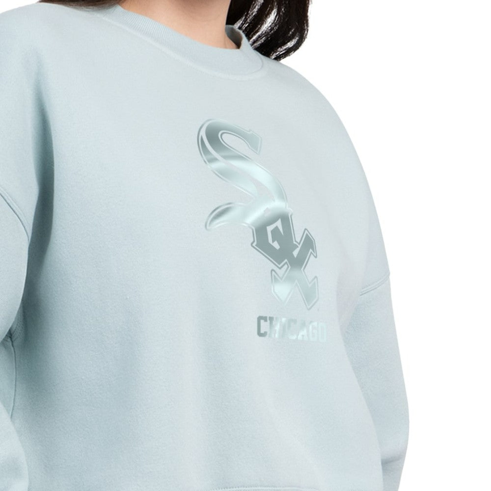 Chicago White Sox Starter Women's Pastels Boxy Fleece Sweatshirt Lifestyle