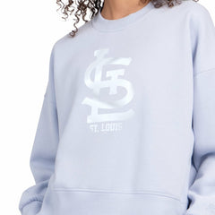 St. Louis Cardinals Starter Women's Pastels Boxy Fleece Sweatshirt for sale