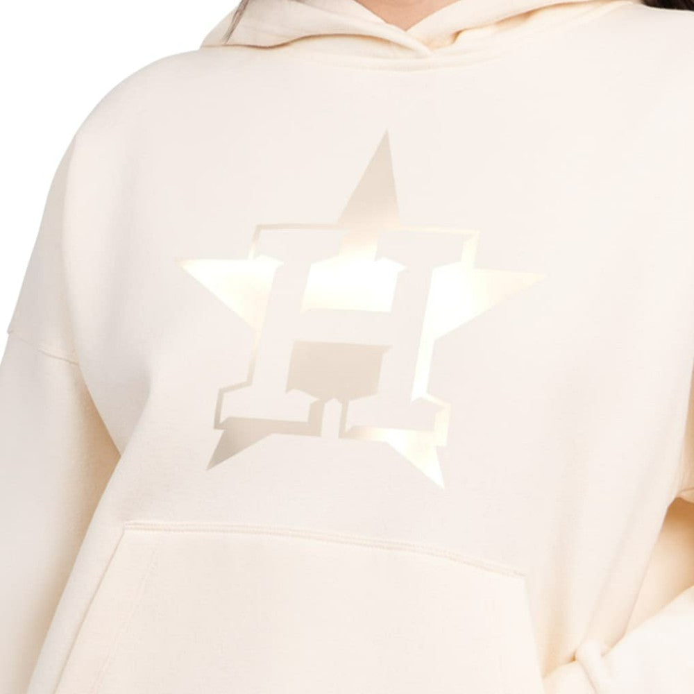 Houston Astros Starter Women's Pastel Relaxed Hoodie On Sale