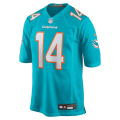 Quinn Ewers Miami Dolphins Team Game Jersey Aqua - Nike